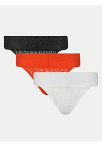 Calvin Klein Underwear Komplet fig LV00QD5305 Kolorowy. Materiał: syntetyk. Wzór: kolorowy