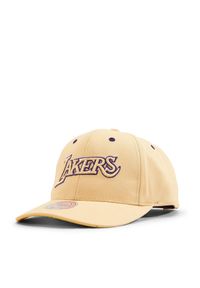 Mitchell & Ness - Czapka typu snapback Los Angeles Lakers. Kolor: żółty. Styl: sportowy #1