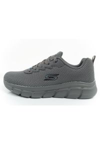 skechers - Buty sportowe męskie Skechers Bobs B Flex Chill Edge. Kolor: szary