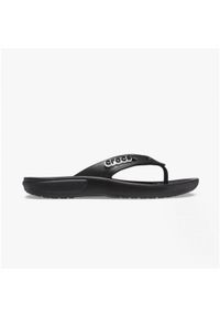 Japonki plażowe męskie Crocs Classic Flip. Okazja: na plażę. Kolor: czarny. Styl: sportowy