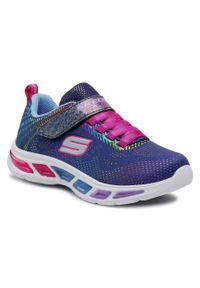 skechers - Sneakersy Skechers Gleam N'Dream 10959L/NVMT Navy/Multi. Kolor: niebieski. Materiał: materiał