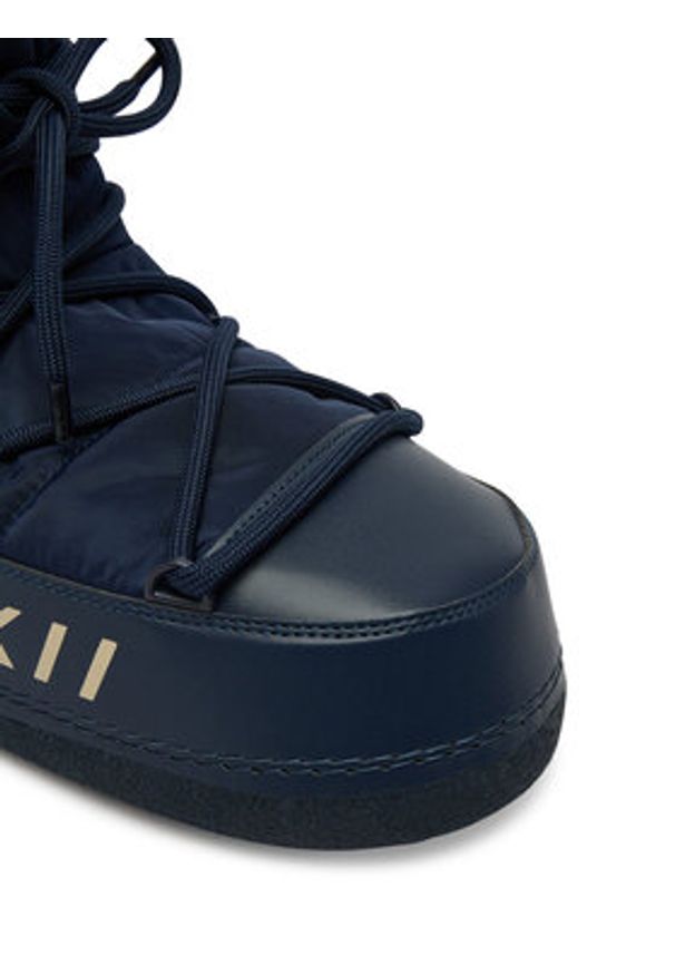 Inuikii Śniegowce Moutain 2002.003.0031 Granatowy. Kolor: niebieski. Materiał: skóra