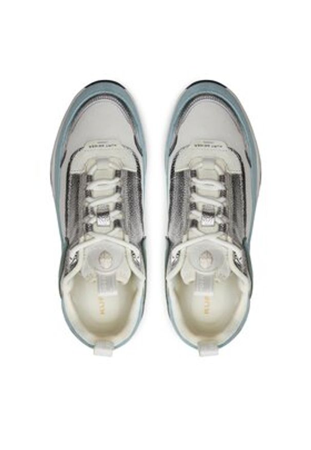 Kurt Geiger Sneakersy Kensington Pump Sneaker 1290186619 Niebieski. Kolor: niebieski. Materiał: skóra