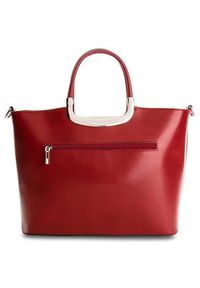 Creole Torebka K10174 Czerwony. Kolor: czerwony. Materiał: skórzane #3