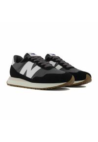 Obuwie Sportowe Męskie New Balance 237 M Mężczyzna. Kolor: czarny, wielokolorowy. Materiał: skóra, syntetyk, tkanina, materiał