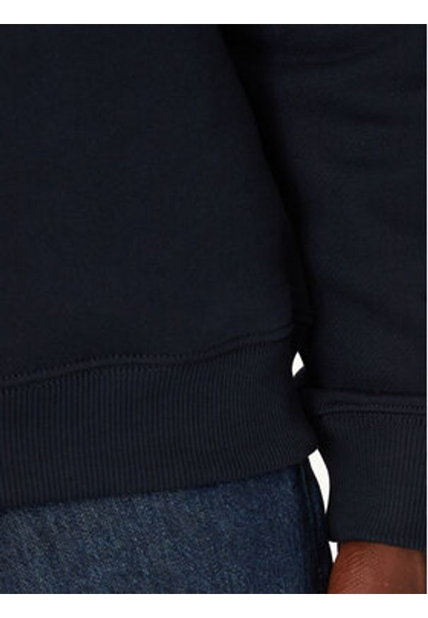 TOMMY HILFIGER - Tommy Hilfiger Bluza MW0MW35526 Granatowy Regular Fit. Kolor: niebieski. Materiał: bawełna