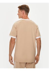 Adidas - adidas T-Shirt adicolor Classics 3-Stripes IZ2366 Beżowy Slim Fit. Kolor: beżowy. Materiał: bawełna #2