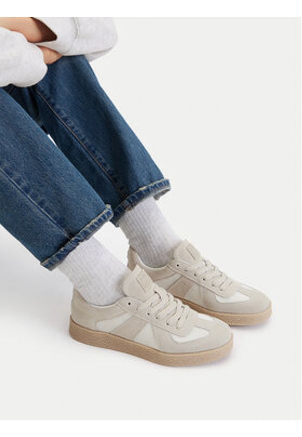 G-Star RAW - G-Star Raw Sneakersy CEO-DJF385-1 Beżowy. Kolor: beżowy. Materiał: zamsz, skóra