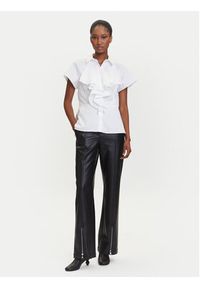 Karl Lagerfeld - KARL LAGERFELD Koszula A3W11035 Biały Regular Fit. Typ kołnierza: dekolt w karo. Kolor: biały. Materiał: bawełna #2