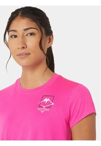 Asics Koszulka techniczna Fujitrail Logo Ss 2012C395 Różowy Ahletic Fit. Kolor: różowy. Materiał: syntetyk #4
