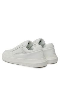Calvin Klein Jeans Sneakersy Chunky Cupsole Low Lth In Sat YM0YM00873 Biały. Kolor: biały. Materiał: materiał #5