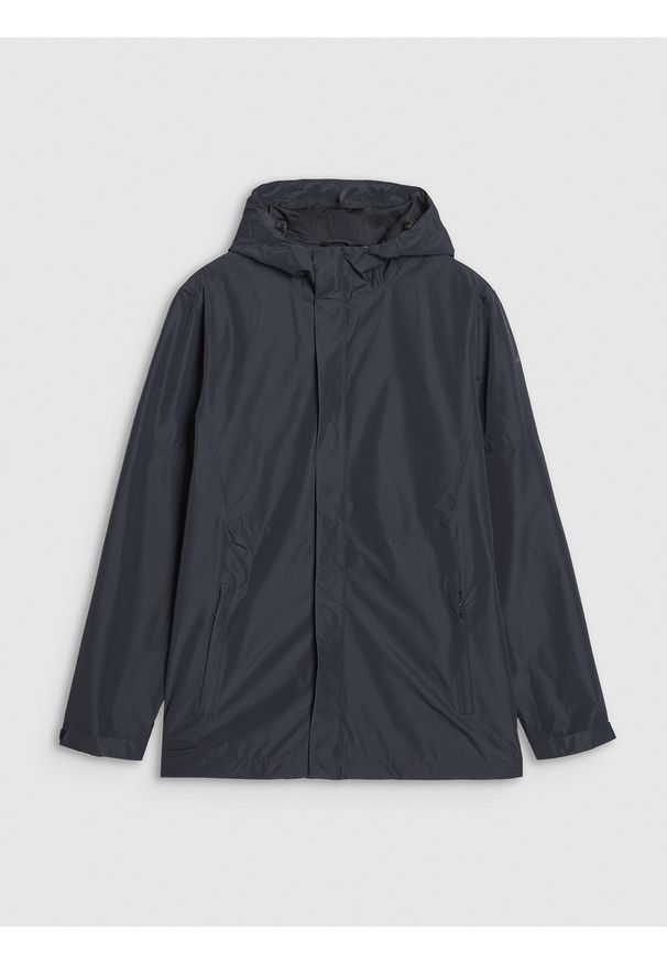 4f - 4F Kurtka przejściowa męska - czarna M. Kolor: czarny