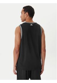 Kappa Tank top Authentic Sainos 382E2PW Czarny Regular Fit. Kolor: czarny. Materiał: syntetyk #2