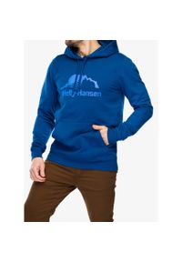 Bluza z kapturem męska Helly Hansen Nord Graphic Pullover Hoodie. Typ kołnierza: kaptur. Kolor: niebieski