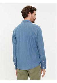 Lee Koszula jeansowa Western 112349983 Niebieski Regular Fit. Kolor: niebieski. Materiał: bawełna #3