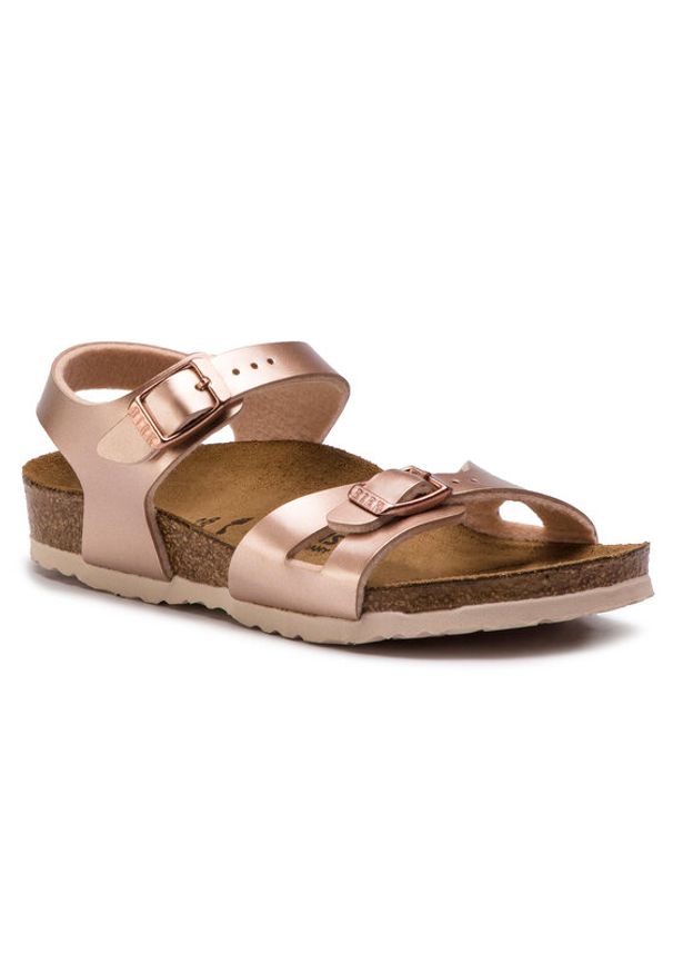 Sandały Birkenstock. Kolor: złoty