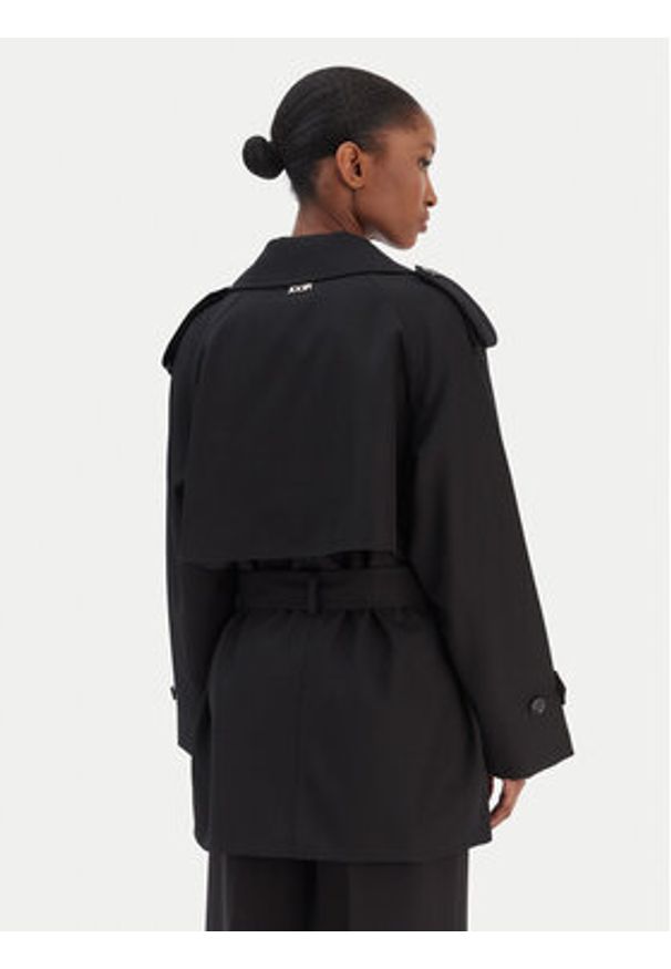 JOOP! Trencz Carrie 30101902 Czarny Regular Fit. Kolor: czarny. Materiał: syntetyk