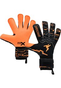 PRECISION GK - Dziecięce rękawice bramkarskie Precision Fusion X Pro Surround Quartz. Kolor: czarny. Sport: fitness, piłka nożna