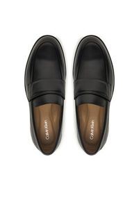 Calvin Klein Półbuty Ess Rubber Band Loafer Lth HM0HM01923 Czarny. Kolor: czarny. Materiał: skóra #6