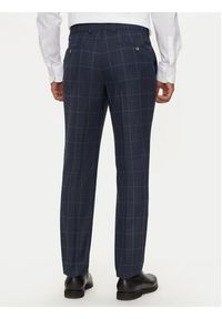BOSS - Boss Garnitur C-Huge 50521650 Granatowy Slim Fit. Kolor: niebieski. Materiał: wełna