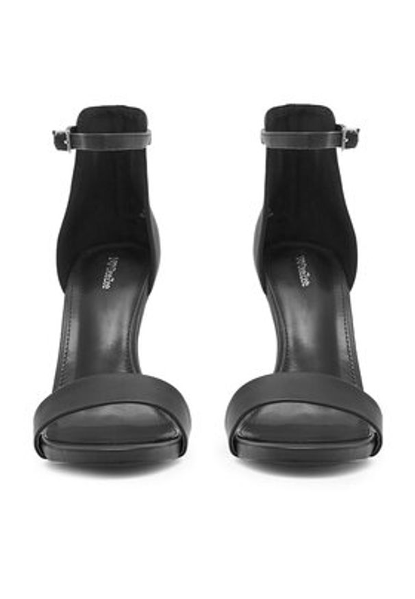 DeeZee Sandały LS6047-01A Czarny. Kolor: czarny. Materiał: syntetyk