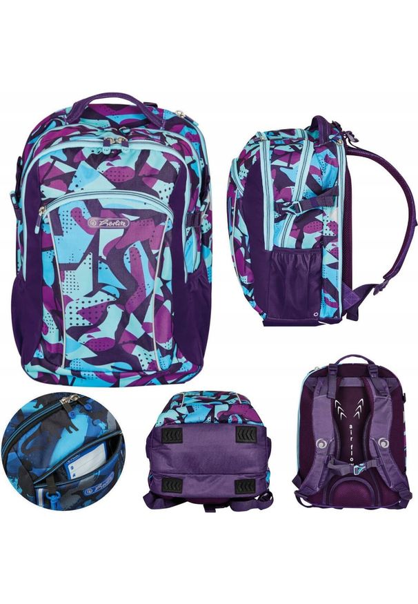 Herlitz Herlitz Grundschulrucksack Ultimate leer CamoPurple