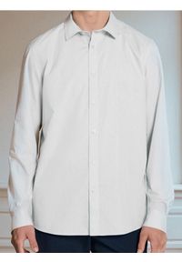 Sinsay - Koszula slim fit - biały. Kolor: biały