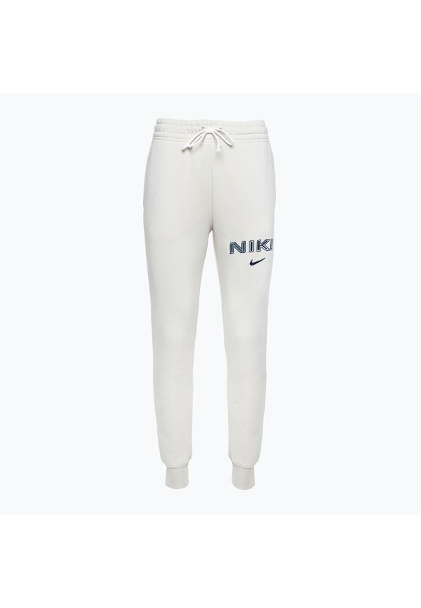 Spodnie damskie Nike Phoenix Fleece. Kolor: biały. Sport: fitness