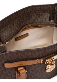 MICHAEL Michael Kors Torebka Hamilton Moderne 30T6GNXS1B Brązowy ciemny. Kolor: brązowy. Materiał: skórzane #2