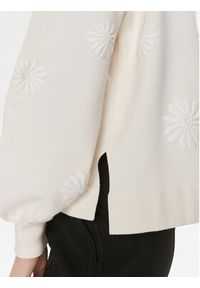 TwinSet - TWINSET Sweter 241TP3090 Écru Loose Fit. Materiał: wiskoza #6
