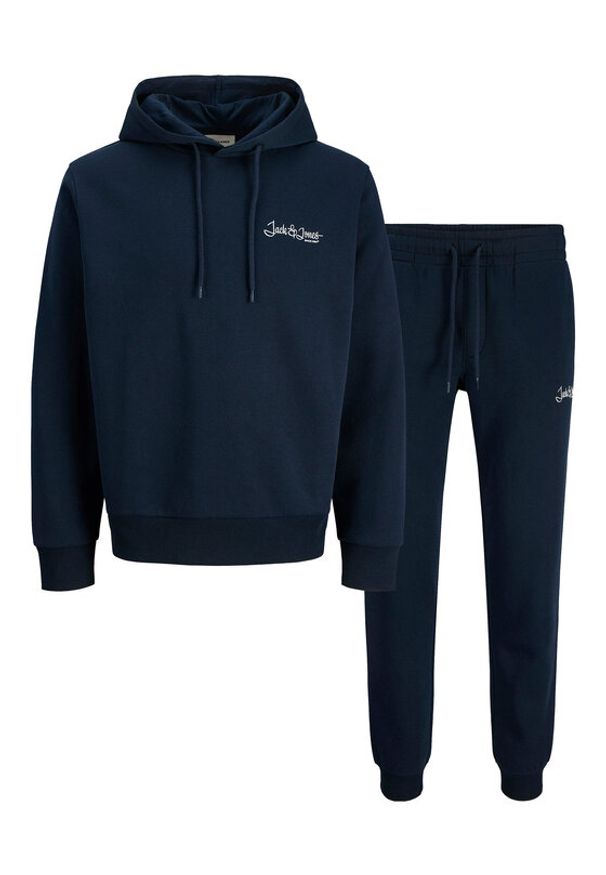 Jack & Jones Dres Yuki 12288292 Granatowy Relaxed Fit. Kolor: niebieski. Materiał: syntetyk