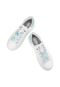 Białe Sneakersy Rieker Wygodne Obuwie Damskie. Kolor: biały #8