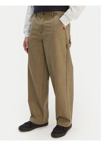 Quiksilver Jeansy Mercury Straight Out EQYNP03325 Beżowy Wide Leg. Kolor: beżowy #1