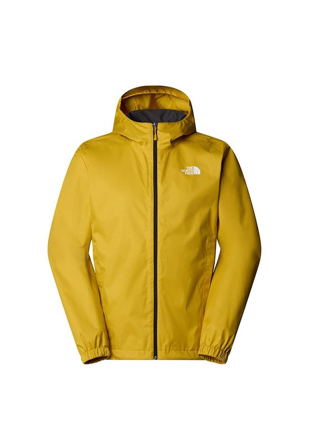 Kurtka męska The North Face Quest 00A8AZ0XI1 - żółta. Typ kołnierza: kaptur. Kolor: żółty. Materiał: poliester, materiał. Styl: klasyczny