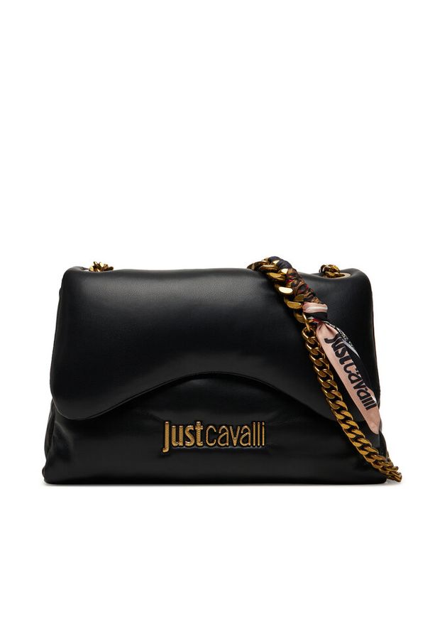 Torebka Just Cavalli. Kolor: czarny