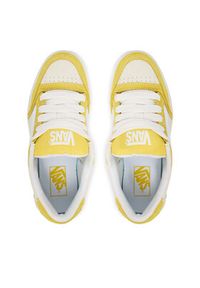Vans Sneakersy Hylane VN000D1JFSH1 Żółty. Kolor: żółty. Materiał: skóra, zamsz #5