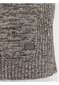Petrol Industries Sweter M-3020-KWC206 Szary Regular Fit. Kolor: szary. Materiał: bawełna #5