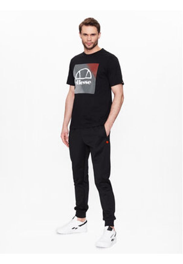 Ellesse Spodnie dresowe Bertoni SHR04351 Czarny Regular Fit. Kolor: czarny. Materiał: bawełna, syntetyk