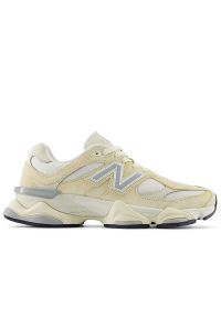 Buty New Balance U9060WNB - beżowe. Okazja: na co dzień. Kolor: beżowy. Materiał: guma, materiał, syntetyk, zamsz. Szerokość cholewki: normalna. Sport: fitness