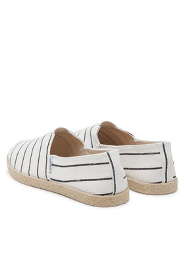 Quiksilver Espadryle WAVESTRIDE-01 Biały. Kolor: biały. Materiał: materiał