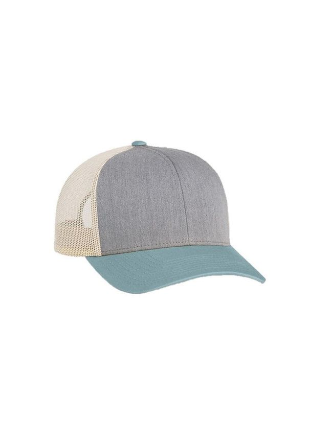 Czapka dla dorosłych Trucker Snapback 104C Pacific. Kolor: szary