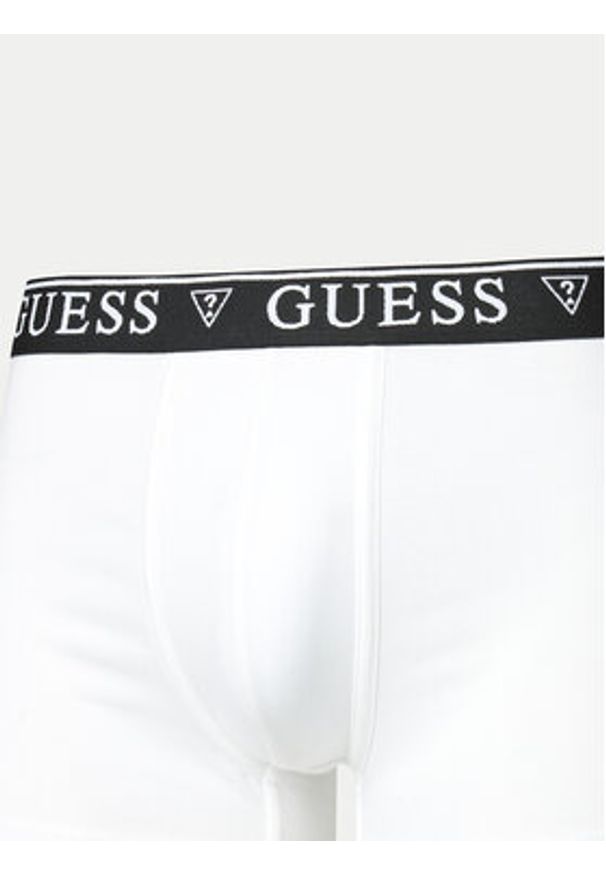 Guess Bokserki U4YF00 KCD31 Biały. Kolor: biały. Materiał: bawełna