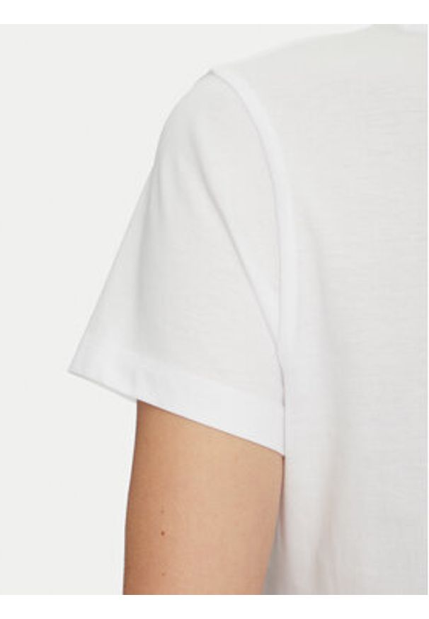 BOSS T-Shirt Esogo 50536628 Écru Regular Fit. Materiał: bawełna