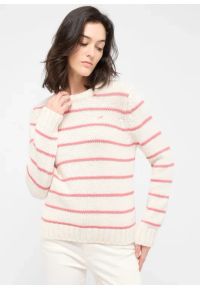 Damski Sweter Mustang Style Silas Pink Stripe French Riviera 1016174 12724