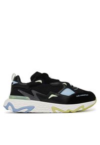 Karl Lagerfeld - KARL LAGERFELD Sneakersy KL52424 Czarny. Kolor: czarny. Materiał: skóra