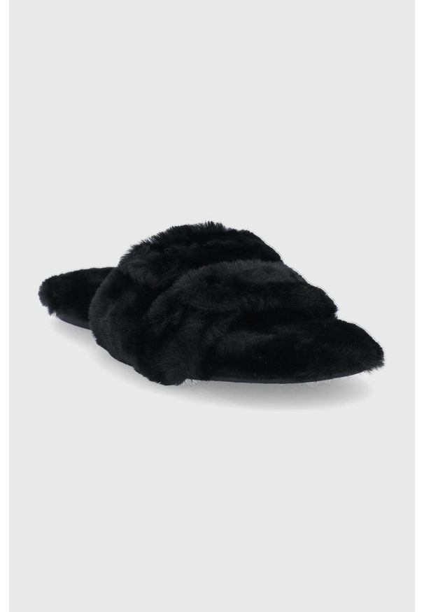 Answear Lab - Kapcie. Kolor: czarny. Materiał: guma. Styl: wakacyjny