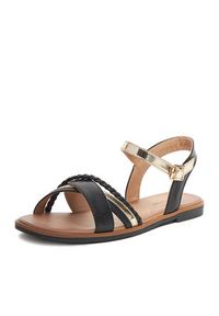 Clara Barson Sandały WS6308-12 Czarny. Kolor: czarny. Materiał: materiał #3