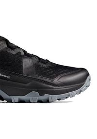 Buty trekkingowe damskie Mammut Girun Ii Low Gtx. Zapięcie: sznurówki. Kolor: czarny. Materiał: materiał, tkanina, syntetyk. Szerokość cholewki: normalna. Styl: sportowy