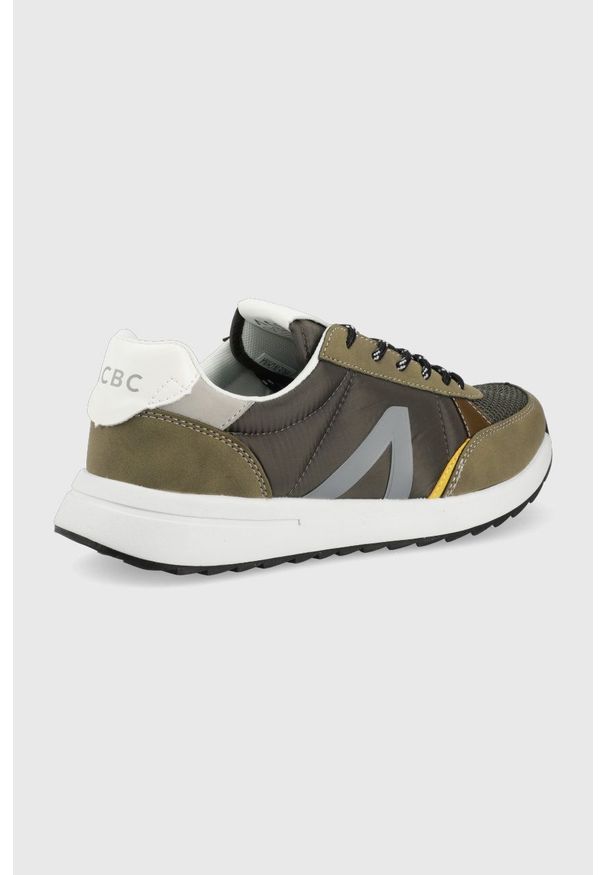 ACBC buty kolor zielony. Zapięcie: sznurówki. Kolor: zielony. Materiał: guma