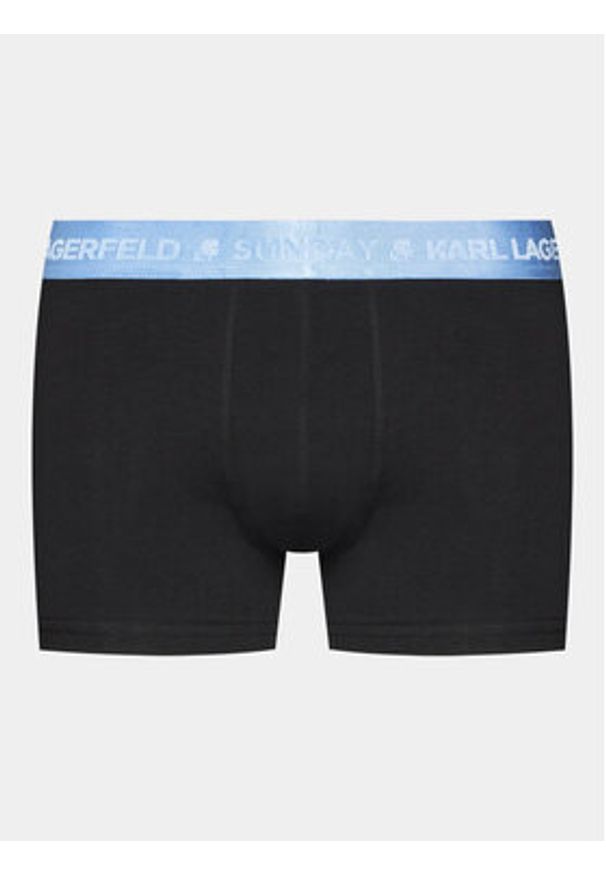 Karl Lagerfeld - KARL LAGERFELD Komplet 7 par bokserek Day Of The Week Trunk (7-Pack) 235M2102 Kolorowy. Materiał: bawełna. Wzór: kolorowy